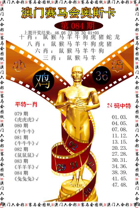 084期新奥斯卡[图]