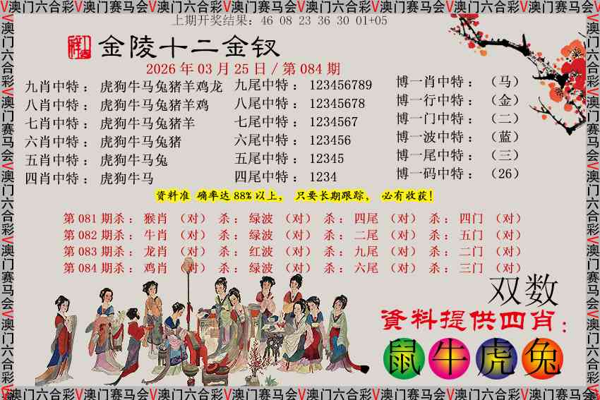 084期金陵十二金钗[图]